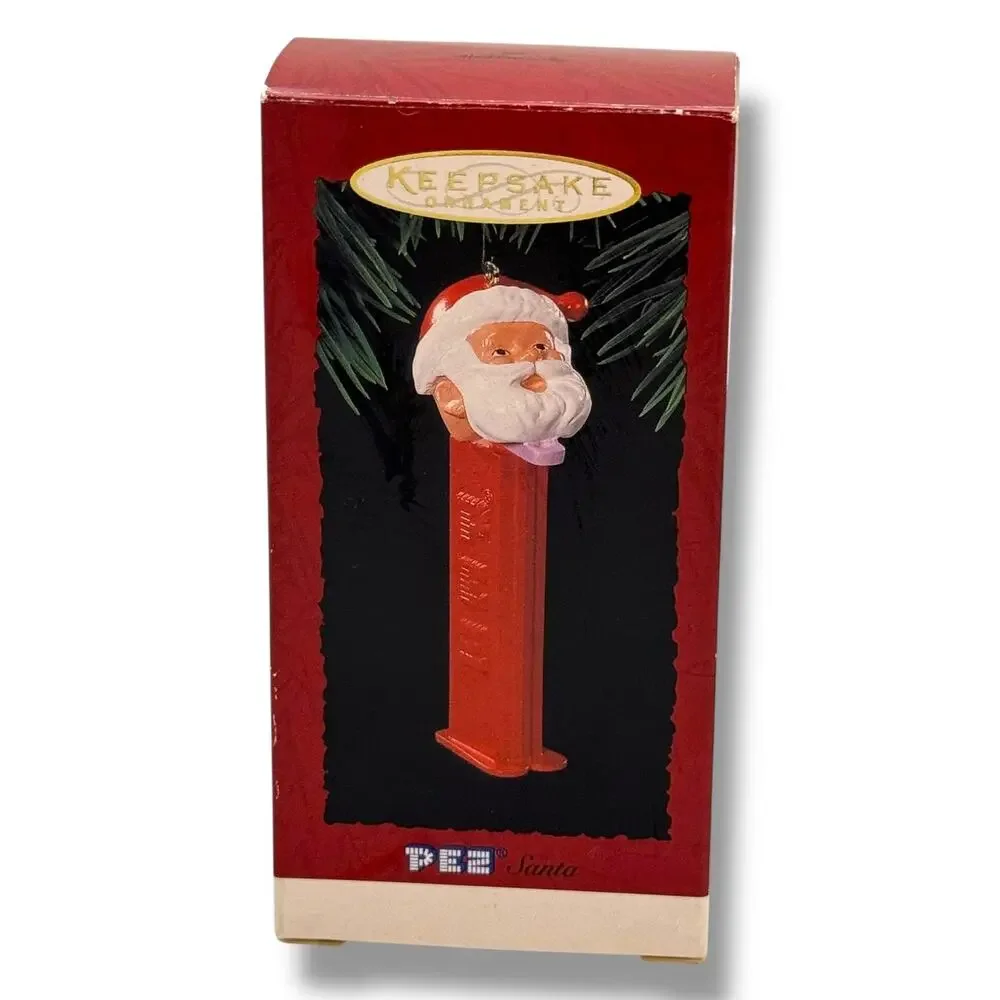 Hallmark Keepsake Ornament PEZ Santa 1995